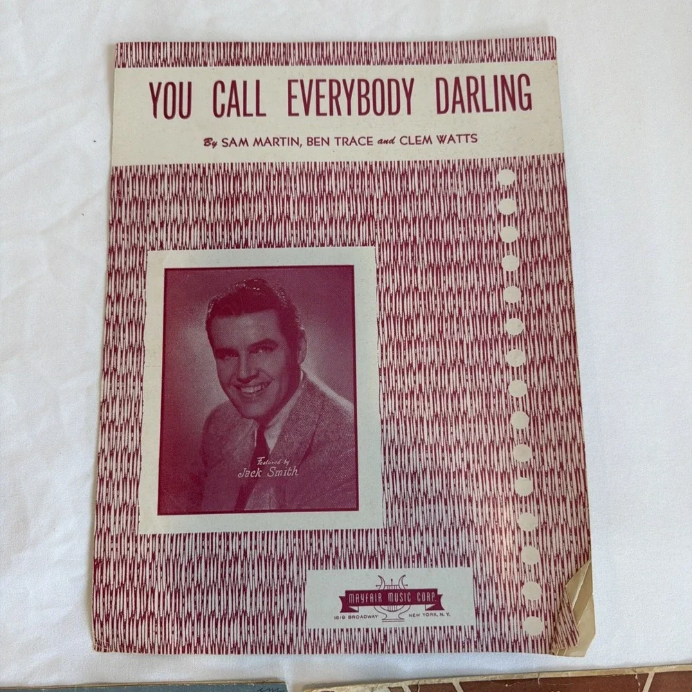 Vintage Lof 5 Piano Books Sheet Music Stars Are The Windows Of Heaven